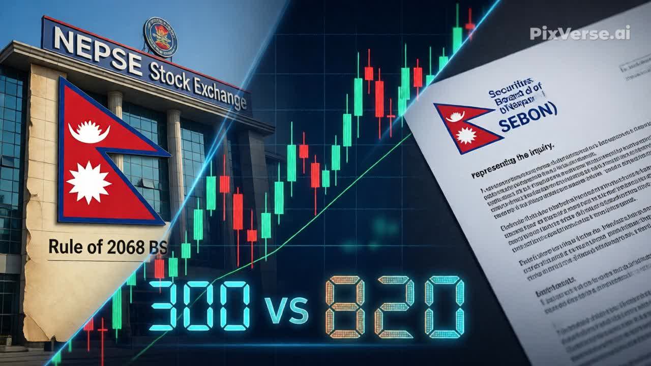 ओपनिङ रेन्ज परिवर्तन गरिएको विषयमा बोर्डले सोधेको स्पष्टीकरणमा नेप्सेले दियो यस्तो जबाफ